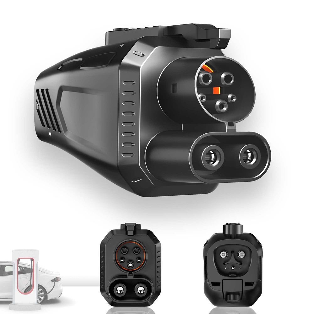 NACS to CCS1 Adapter 500A 1000V Fast Charge Tesla Supercharger EV Charger