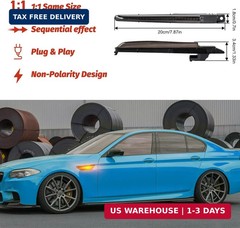 Led Signal Marker Light Smoke for BMW F10 M5 FV91 FV92 FV93 2010-2016, Pack of 2