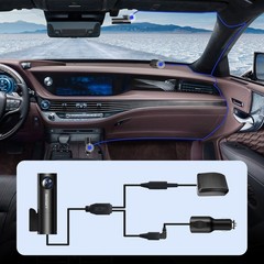 AZDOME 1080P FHD Dash Cam for Cars WiFi Voice Control Night Vision G-Sensor