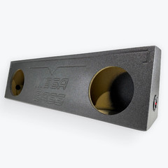 Universal Single Cab Truck Subwoofer Enclosure Box Dual 10 Ported Ford Chevy GMC