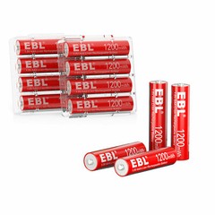 EBL AA AAA Rechargeable Batteries Li-ion 1.5Volt Lithium/ Multi-Slot Charger Lot