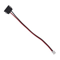 10X USB Type C Female Pigtail Cable to 2 Pin Wire Fast Charging Port DIY Cable