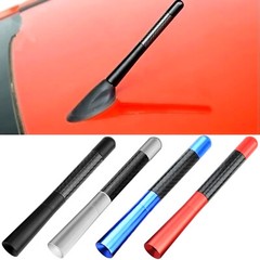 Universal Car Auto FM AM Radio Antenna Aerial Aluminum Alloy Carbon Fiber 4.7″