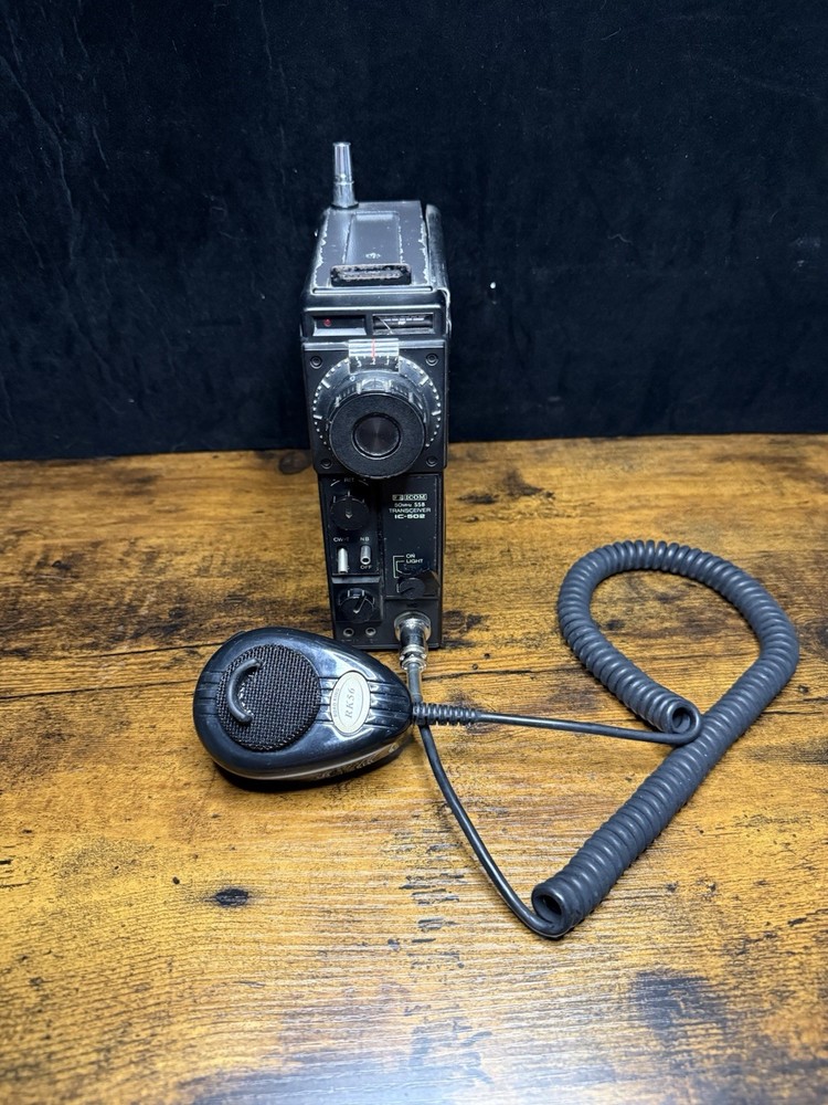 ICOM IC-502 50MHz SSB VHF 6 meter Portable Ham Radio Transceiver Working