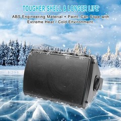 Herdio 4x 6.5″ 800W Outdoor Bluetooth Speakers Waterproof Wall Mount Speaker