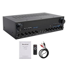3600W Peak Stereo HiFi Power Bluetooth Amplifier High-Power 5.1 Subwoofer Home
