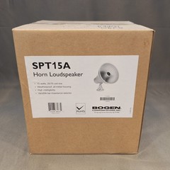 Bogen SPT15A 15W Paging Horn Loudspeaker for 25V/70V Amplifier Speaker