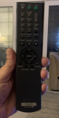 Sony RMT-D141A Remote Control, Used. Pro Cleaned & Tested