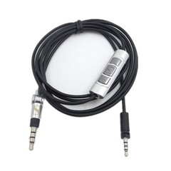 Cable Remote & Mic for Sennheiser Momentum 1.0 2.0 Over-Ear On-Ear Headphones