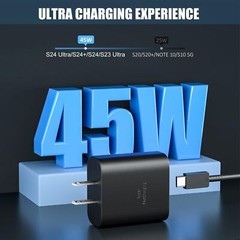 PD Power Fast Charger Wall Adapter Phone Data Cable For Samsung Galaxy S23 S22+