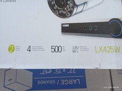 Lorex, 2 Camera, 4 Camera Supported, Wireless, 500 GB HDD, 135/90 Night Vision