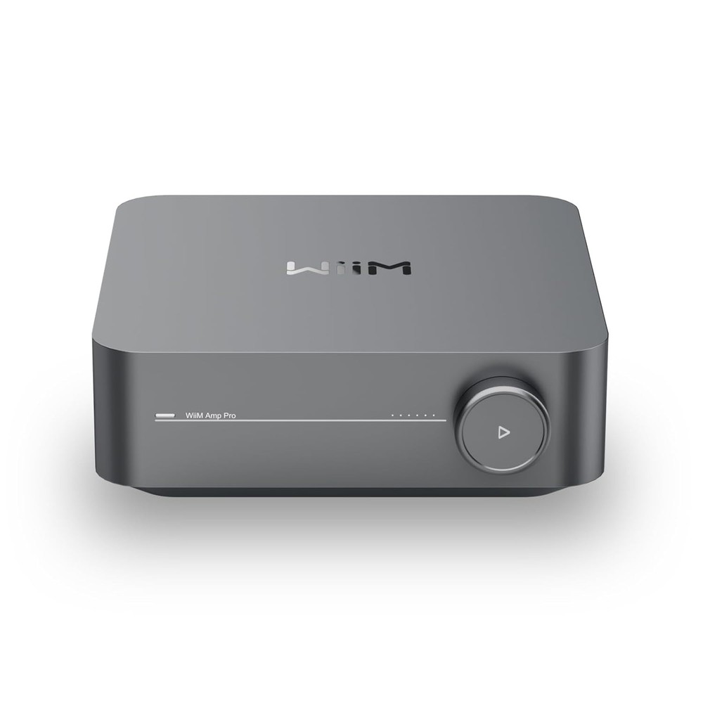 WiiM Amp Pro Multiroom Streaming Amplifier 60W HDMI ARC Google Cast