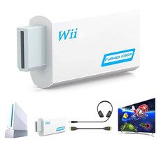 Wii to HDMI Adapter 1080P Converter Audio Output for Nintendo Wii Wii U Consoles