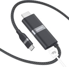 Anker Nano USB C to HDMI Cable Adapter 140W PD Charging 4K@60Hz Advanced Shield