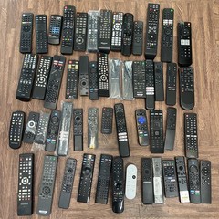 Lot of 53 Asstd Remote Controls TV DVD VCR CD Various Brands & Models New