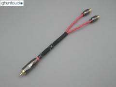 A19(0.5m 1.5ft)–RCA Male to 2 x Female Canare L-4E6S Star Quad HIFI Audio Cable