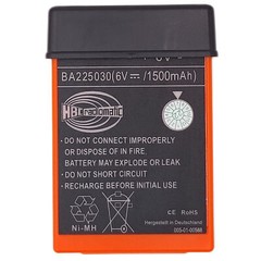 BA225030 6V Rechargeable Battery / QA109600 Battery Charger For HBC Crane remote