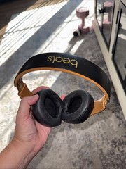 Beats Studio3 Wireless Headphones Black Gold Bluetooth Noise Cancelling