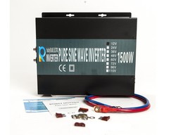 Pure Sine Wave Inverter 1500W 48V DC to 120V AC Powe Inverter Off Grid Solar