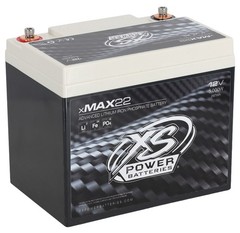 XS Power XMAX 22 5000w 12v Lithium Car Stereo Battery, 975R Housing. 66AH PB EQ