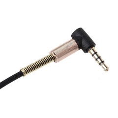 24cm 90 Degree Single Elbow 3.5mm Extension Cable For PC Speaker Headsets