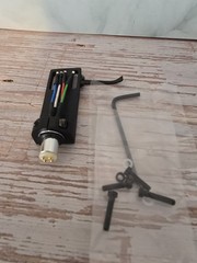 Aluminum / Magnesium Headshell Azimuth Adjust 1 Lock Pin HSE8 Includes Hardware