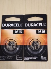 1 pc DURACELL CR1616 3v LITHIUM BATTERY CR 1616 CMOS KEY FOBS Exp 04/2035