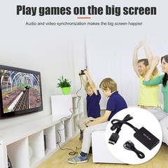 PS2 to HDMI Video Converter Adapter HD 1080P for PlayStation 1/2/3 HDTV Monitor