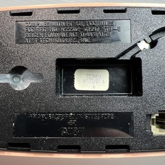 Vintage AT&T Trimline Phone 210 Touch Tone Push Button Corded Peach