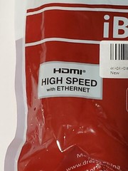 iBirdie 4k 20ft HDMI cable With ETHERNET 24k Gold Plated Apple TV Smart TV Comp.