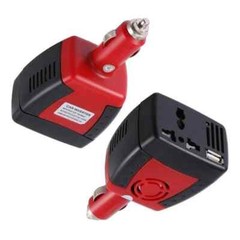 150W Car Power Inverter Laptop Phone Charger DC12V to AC110V Adapter + USB 5V RV