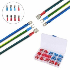 Assorted Insulated Electrical Wire Terminal Crimp Connector Spade Kit 280-1200x