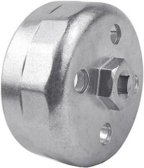 Heavy Duty 90.2mm 15Flutes Oil Filter Wrench – Oil Filter Cap Removal Socket Too