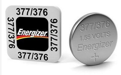 1 x FRESH CARDED Energizer 377 376 SILVER OXIDE WATCH BATTERY SR626SW SR626W
