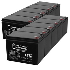 Mighty Max 12V 7Ah SLA Battery Compatible with CyberPower RB1280X2B – 10 Pack