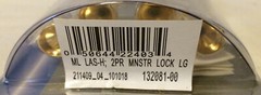 Monster Lock Angled Spades Size L – Speaker Cable z2 bi-wire biwire Z RARE LARGE