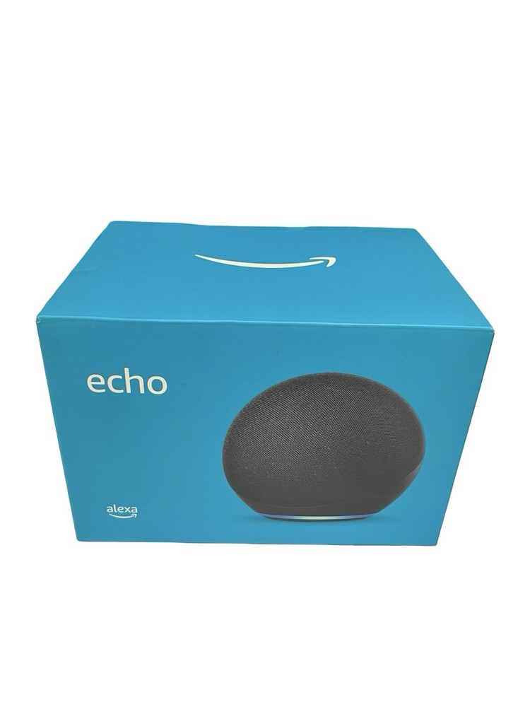 Amazon Echo (4th Generation) Smart Speaker Charcoal New Factory Sealed Black