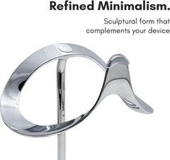Premium Apple Vision Pro Stand – Heavy Duty Zinc Alloy Dock with Battery Holder