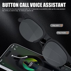Smart Glasses AI Bluetooth Glasses with 144+Translation for Men & Woman Travel…