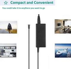 Power Adapter for HP Pavilion 27XW 27″ IPS LED Backlit LCD Monitor J7Y63AA#ABA