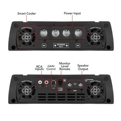 [US SELLER] Taramps T 12.000 Chipeo 2 Ohms 12000 Watts RMS 1 Channel Car Amp