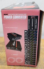 Schumacher 2000w DC to AC Power Converter (PC2000) W/ 3 120V AC Outlets — USED