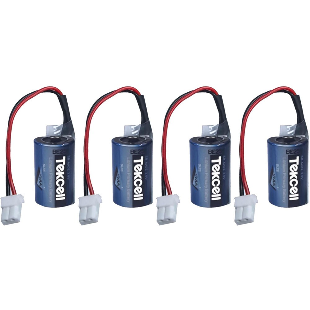 SB-AA02 3.6V AA Battery 1200mAh Long-Lasting for Electricity Meter 4-Pack
