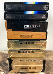 Maxell XLII 90 TDK SA Fuji DR High-Bias Blank Cassette Tape Lot 8 SEALED Type-II