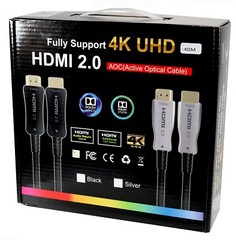 49 to 328FT HDMI AOC Cable Active Fiber Optic HDTV 4K 60Hz 18Gb HDR ARC HDCP 2.2