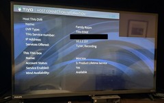 TiVo Mini Vox TCDA95000 4K UHD Remote Power Cord. Lifetime Service