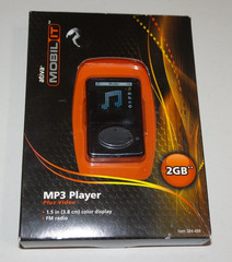 New Ativa Mobil It MP3 Player + video FM radio compatible XP & Vista 2 GB