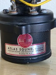 Vintage Pair of 1960s Atlas Sound Hi-Fi Jensen RP-302 Super Tweeters 16 ohm