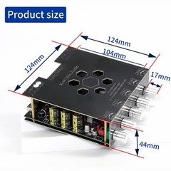 Audio AS21HPA HIFI Class 300W X 2+600W Stereo TPA3116 Bluetooth Digital6673