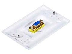 1 Port VGA Wall Plate – Gold Plated PART# 4568